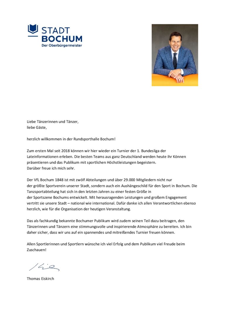 Vorwort des Oberbürgermeisters