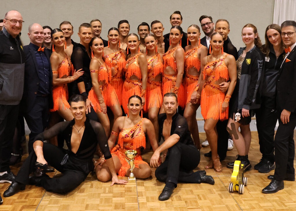Teamfoto des TSC Schwarz-Gelb Aachen A