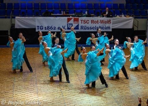 Teamfoto der FG TSZ Blau-Gold-Casino Darmstadt / TC Rot-Weiss Casino Mainz A