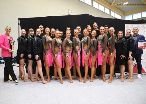 Teamfoto des Grün-Gold TTC Herford B